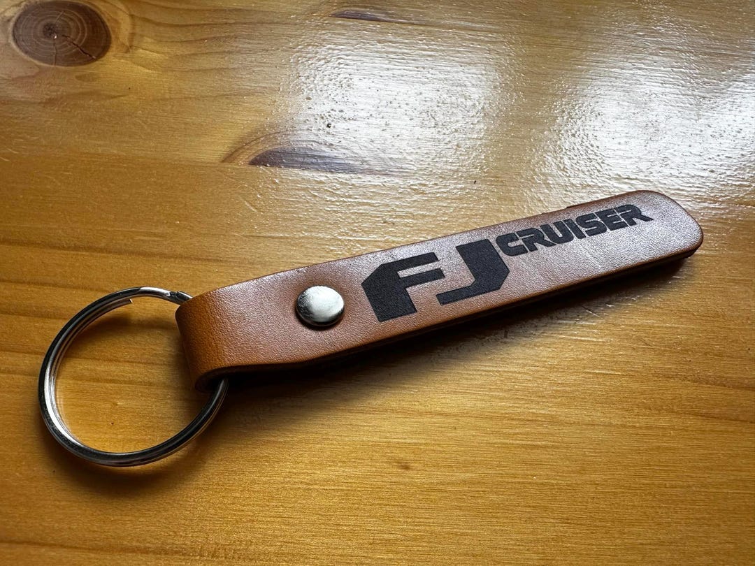 FJ Cruiser / FZJ80 Leather Key Ring - Etsy