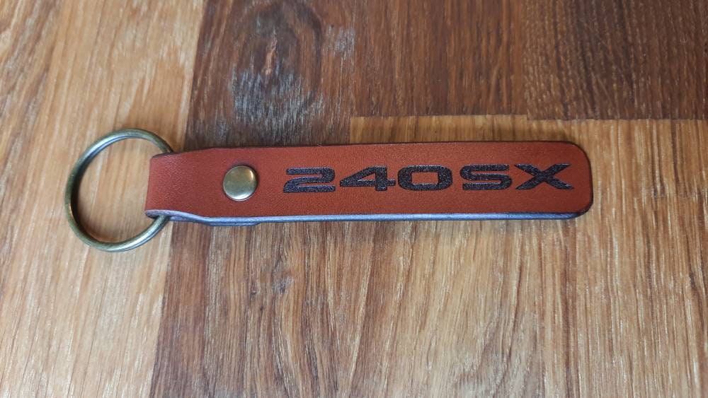 Nissan 240SX Leather Key Ring Key Fob - Etsy