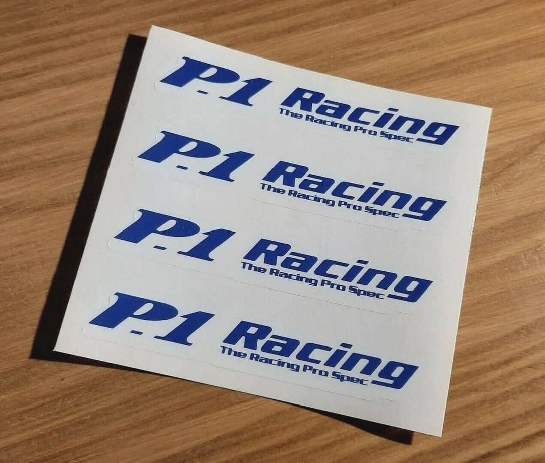 P1 Racing Wheel Decal Set. - Etsy
