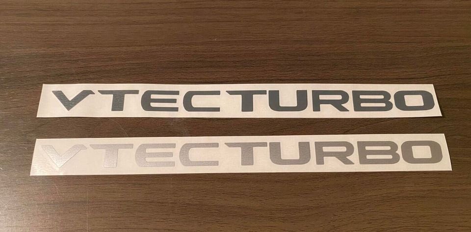 Vtec Sticky Note Vtec Turbo Sticker - Etsy UK