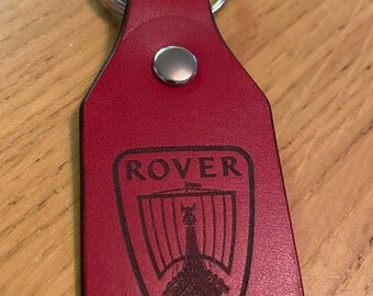 Llavero de cuero Rover