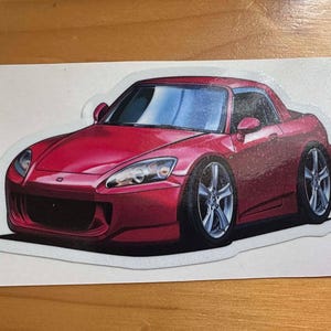 S2000 Cartoon Style Sticker