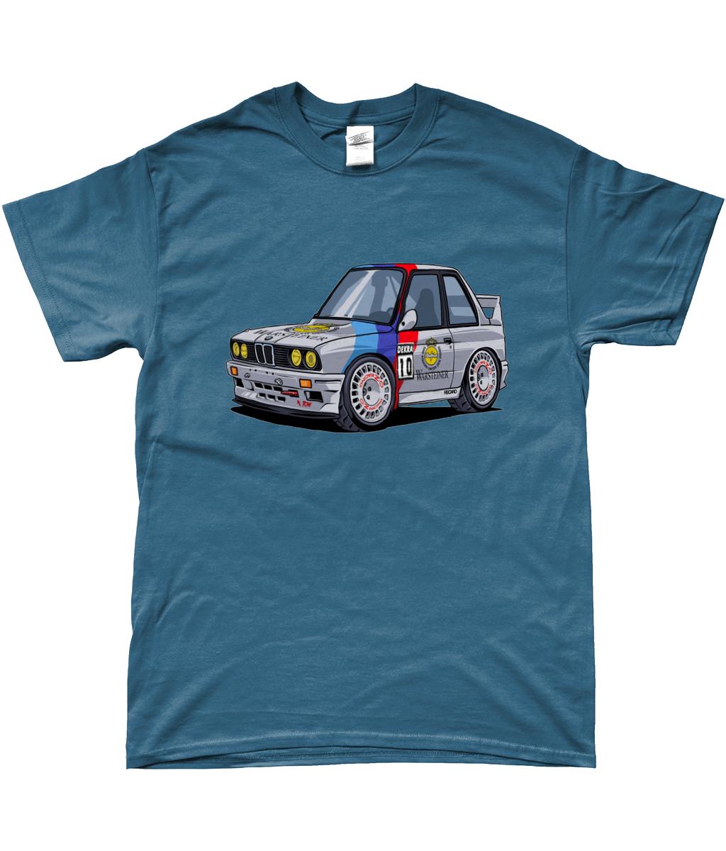 BMW E30 M3 Rally Car Cartoon T-shirt - Etsy