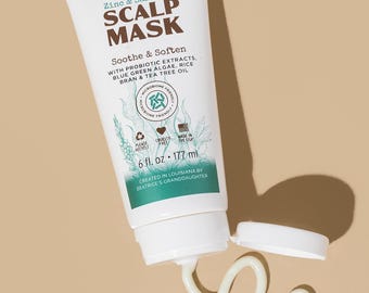 Calming Zinc & Algae Scalp Reset Mask for Sensitive, Flaky Skin