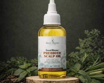 Prebiotic Scalp Oil | Soothe, Soften, Grow | Microbiome-friendly