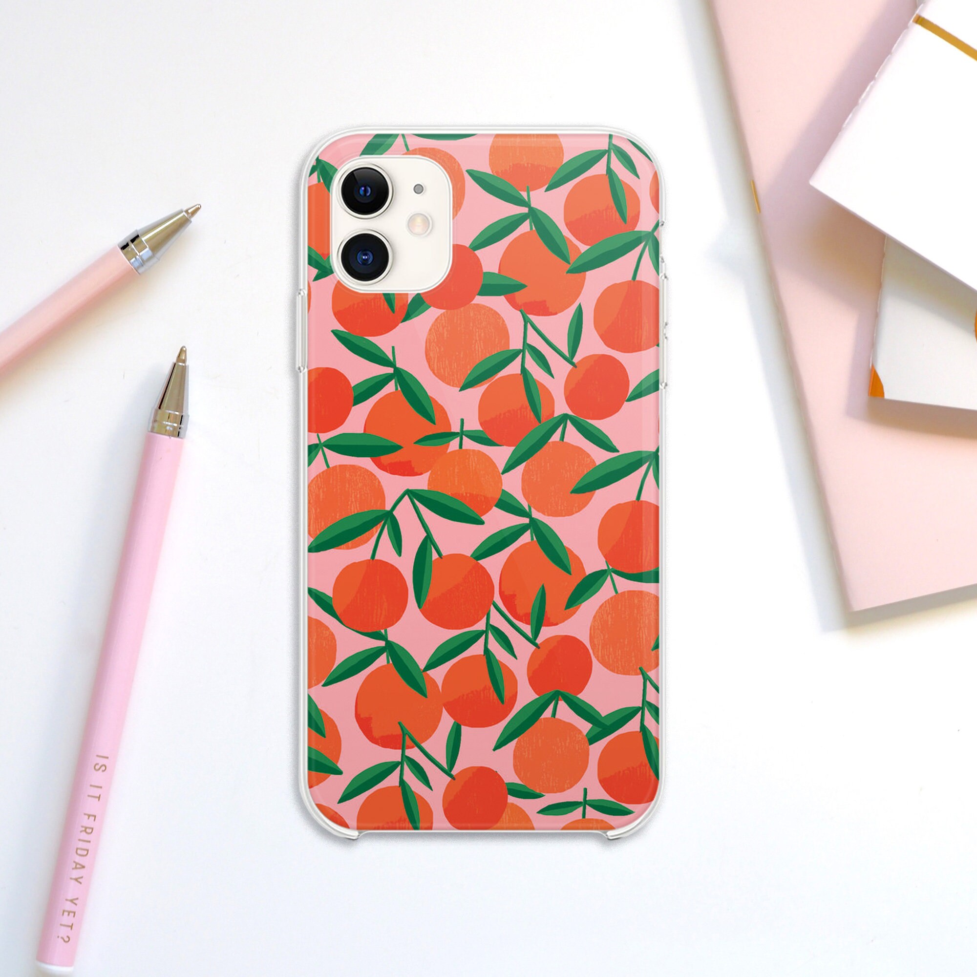 Orange iPhone 11 Pro Case Fruits iPhone Xs Max Case iPhone 11 Etsy