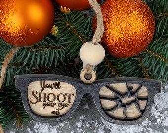 Adorno de copas con una historia de Navidad: una divertida decoración para el árbol de Navidad