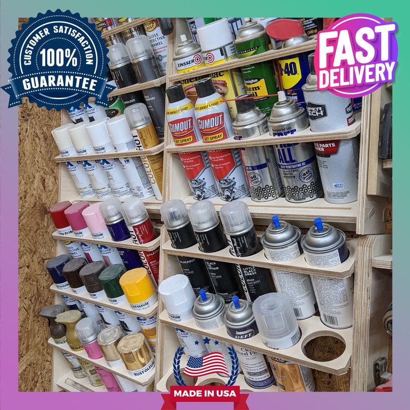 Piants Storage Rack Paint Can Storage Diy - Etsy