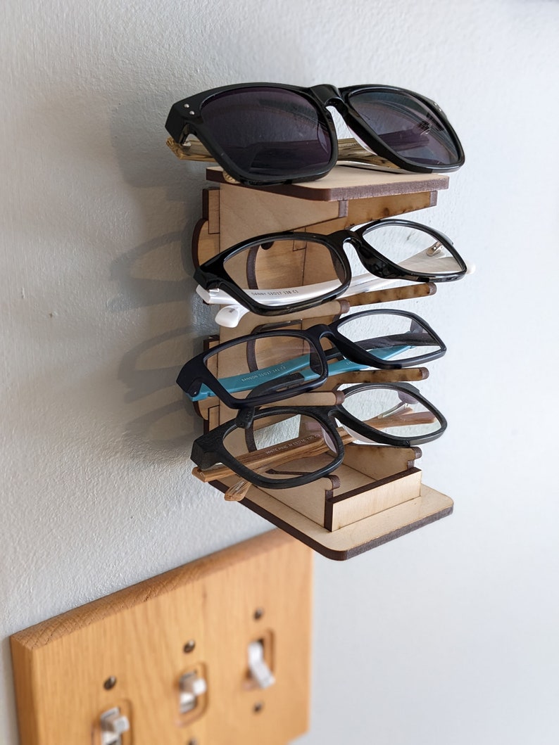 Sunglasses Shelf Floating Shelf Entryway Organization Etsy