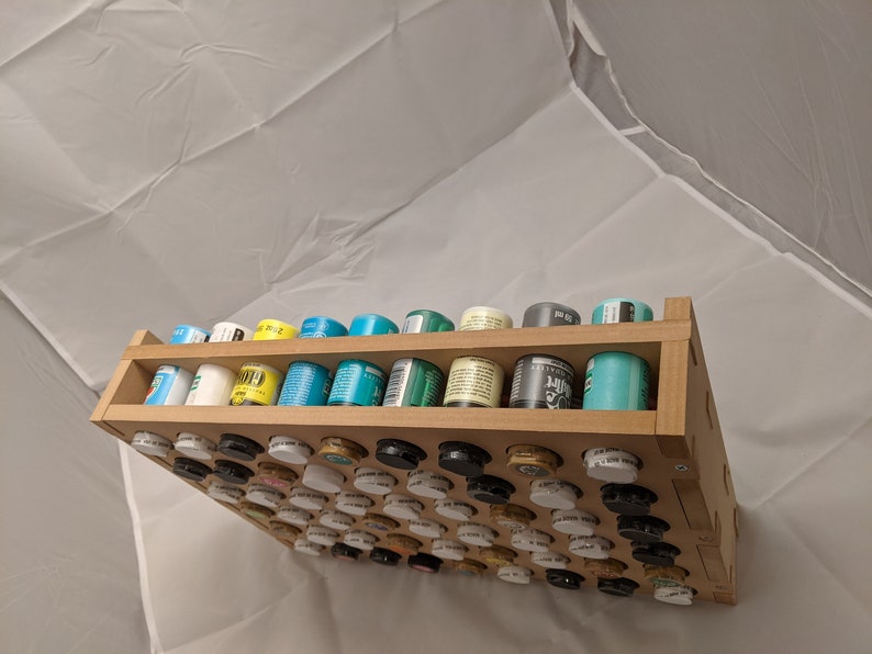 Acrylic Craft Paint Organizer Storage for Craft Supplies Etsy