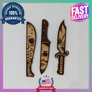 Horror Magnet Collectibles - Chucky, Jason, Scream, and Michael Myers, Friday the 13th,  Halloween