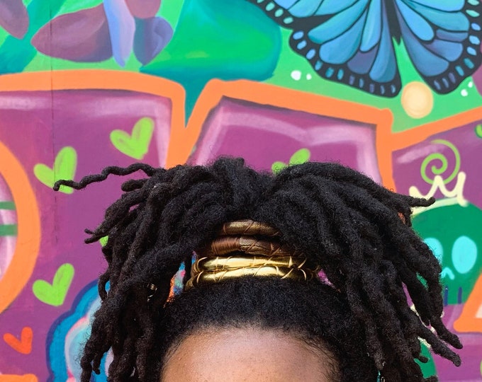 Dread Wraps Handmade Dread Wrap Spiral Loc Tie: Natural Hair Accessory - Etsy