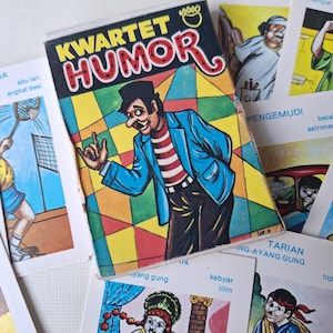 Umorismo sul gioco del quartetto indonesiano (anni Ottanta)