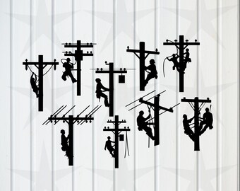 Download Lineman Svg Etsy