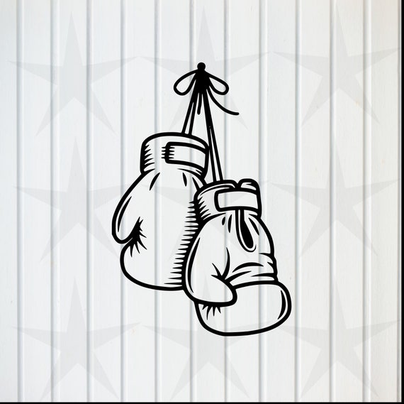 Download Boxing gloves svg Clipart Cricut Silhouette Cut File | Etsy