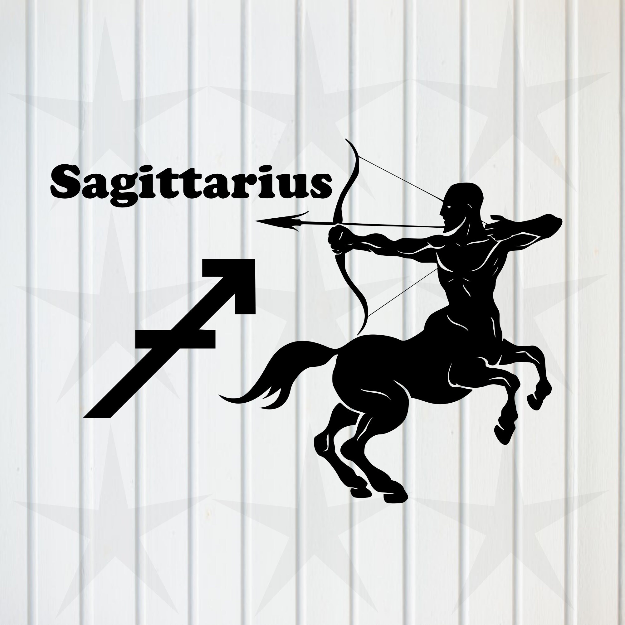 Sagittarius svg Zodiac signs svg downloadable files Etsy