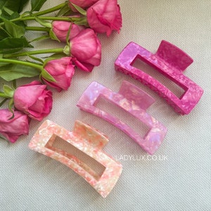 XXL Large 13cm Jumbo 90’s Claw Clip by LADYLUX Must Have for Long Thick or Curly Hair