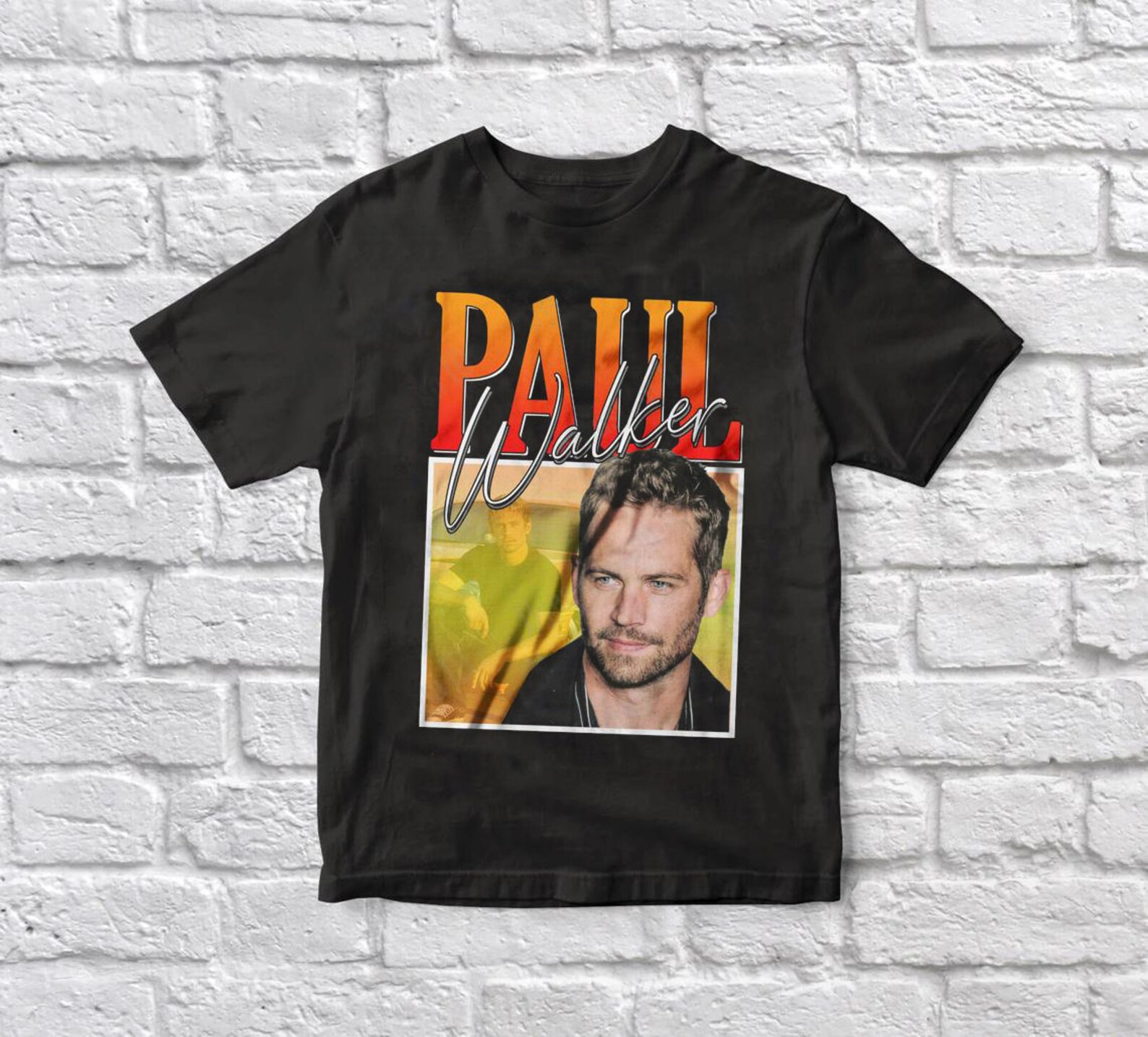 Paul Walker Tshirt Remembering Paul Walker shirt tribute Paul Etsy