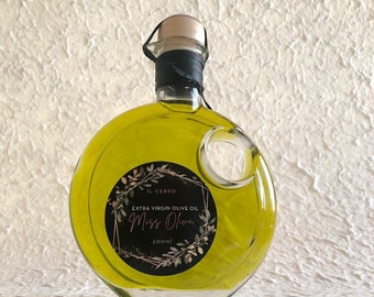 Juego de 10 Botellas, Aceite de Oliva Virgen Extra, Miss Oliva