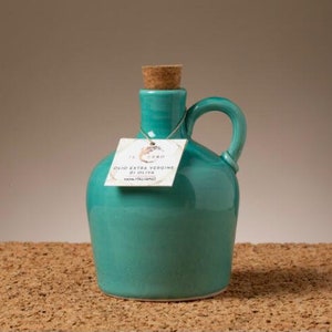 Handmade Ceramic Bottle with superior quality Tuscan Extra Virgin Olive Oil
