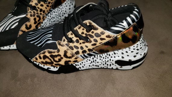 steve madden leopard sneakers