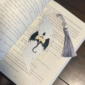 Dragon Bookmark | Fantasy Bookmark | Unique Page Holder | Reading Accessory | Dragon Lover Gift | Book Lover Gift