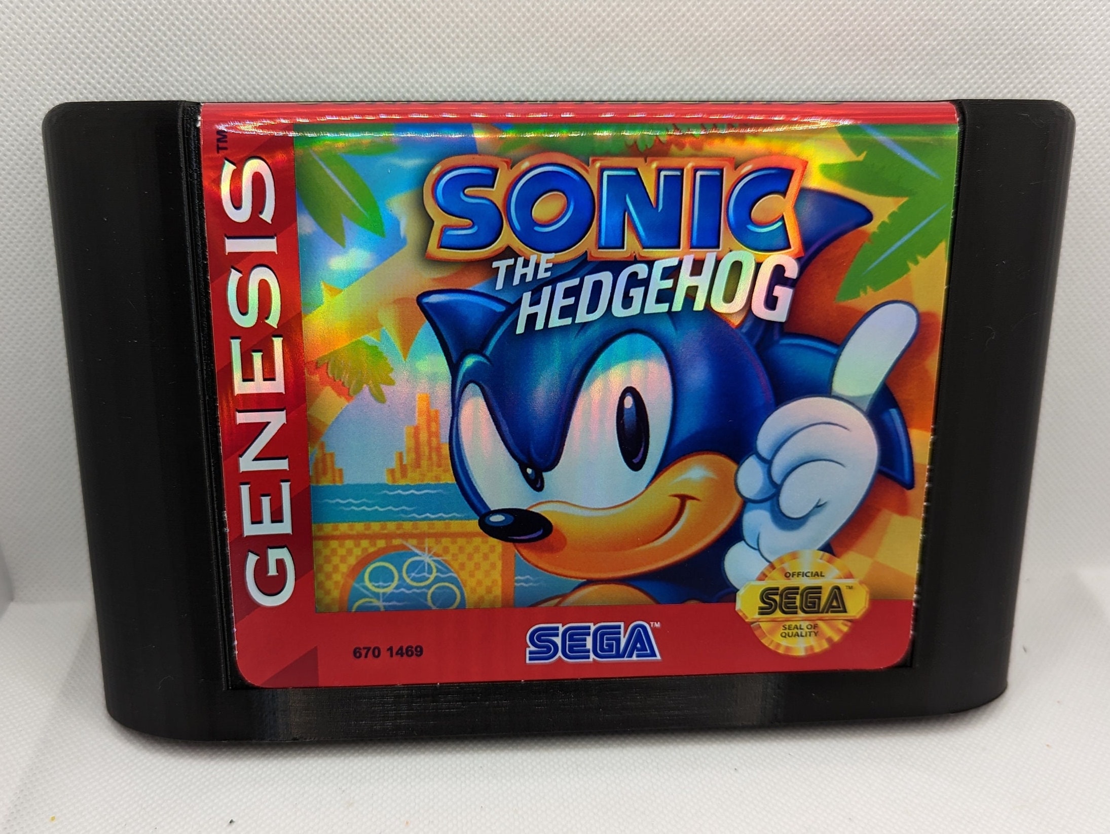  Metal Sonic Hyperdrive Megadrive Replacement Box Art Sleeves Insert Case  Only