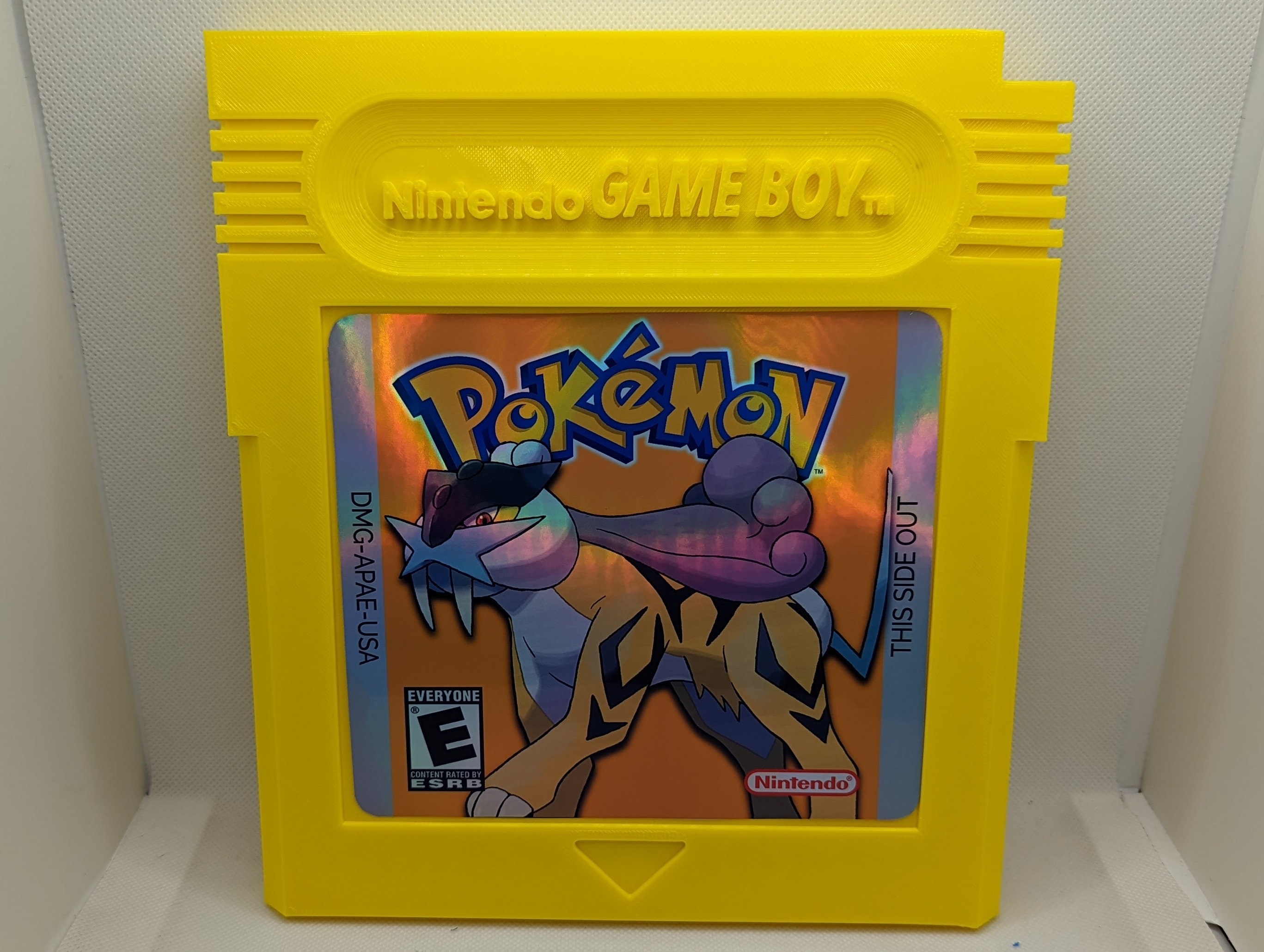 Giant Pokemon Red Gameboy Cartridge 3D Print