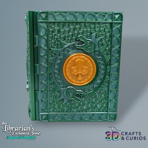 Celtic Chronicle Spellbook for Card Game or Dice Storage