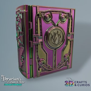Commander&#39;s Tome for Card Game or Dice Storage