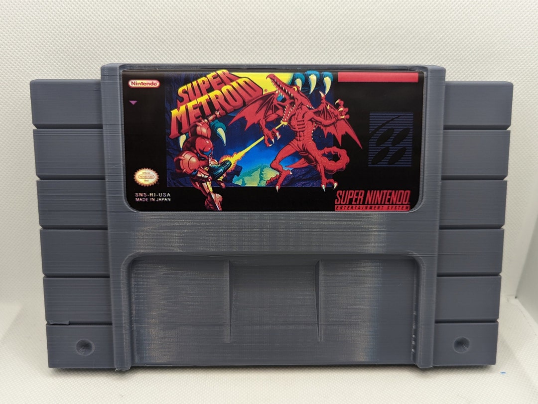 Super metroid snes cartridge deals