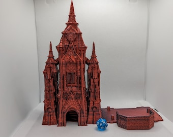 Vampire Cathedral Dice Tower - Etsy