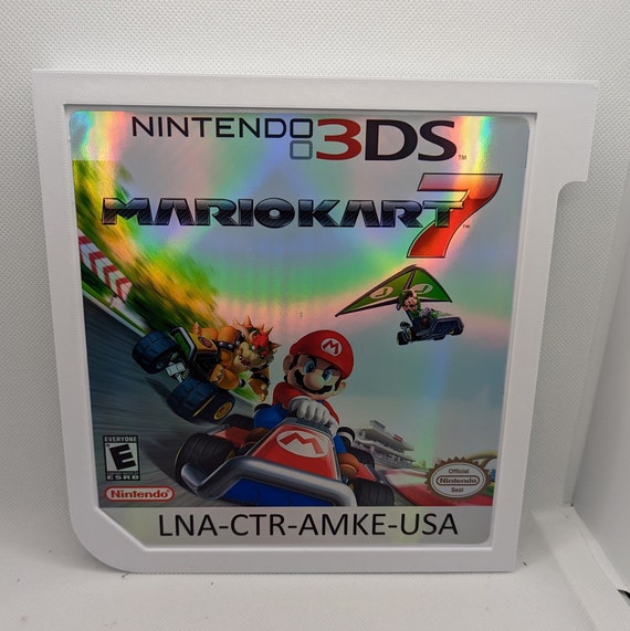 Giant Nintendo 3DS Cartridge Decoration Mario Kart 7 - Etsy