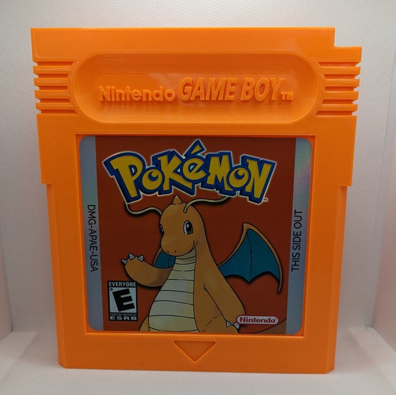 Giant Pokemon Gameboy Cartridge Decoration Original Series 