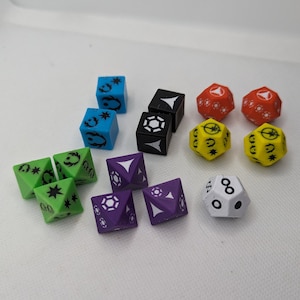 Star Wars RPG Dice Set - Edge of the Empire, Age of Rebellion, Force and Destiny
