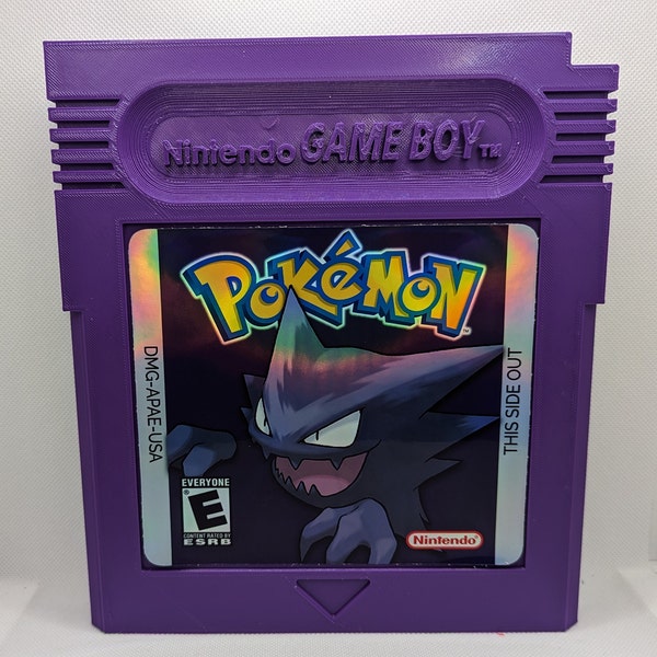 Giant Pokemon Gameboy Cartridge Decoration - Haunter