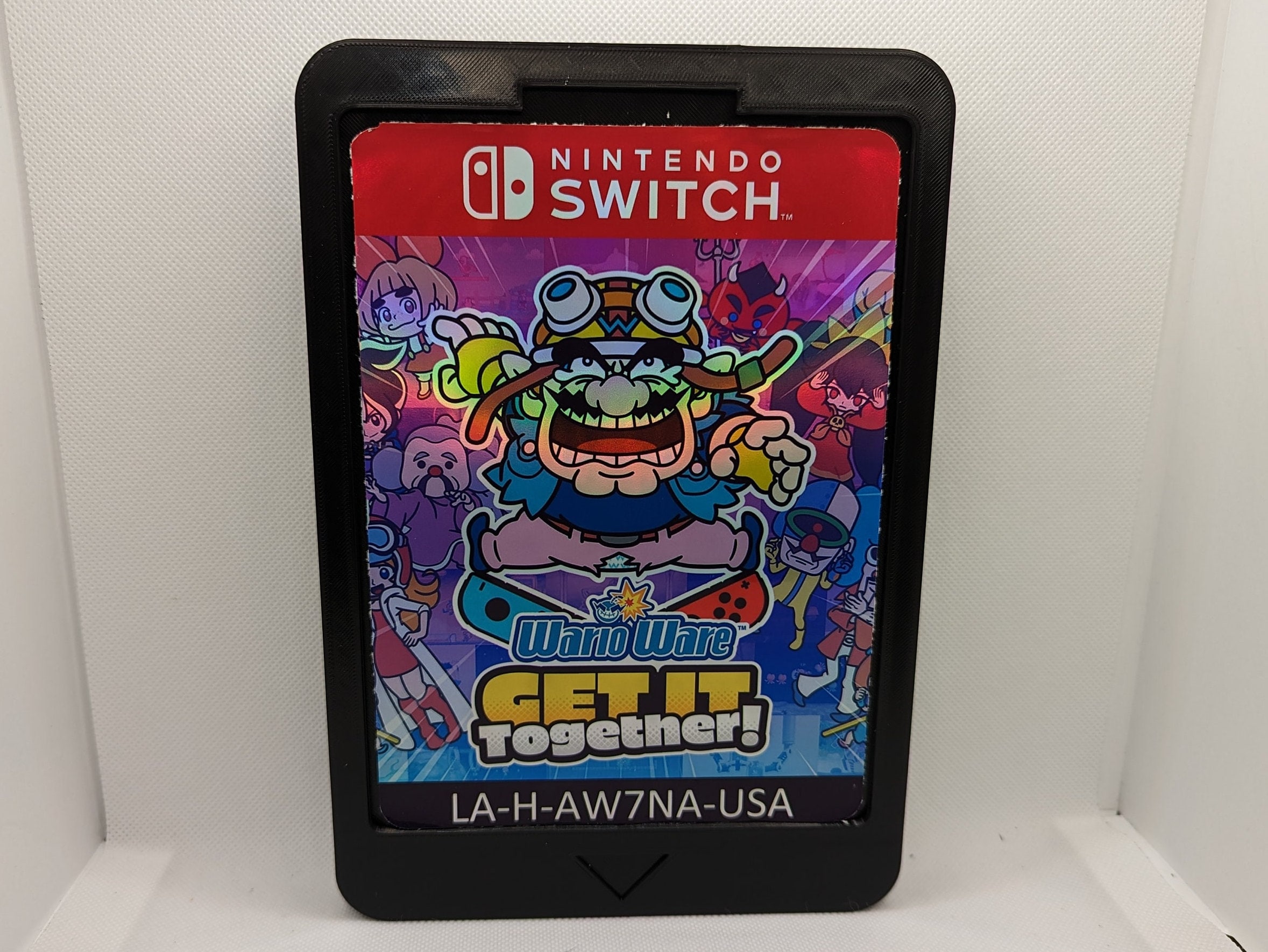 Giant Nintendo Switch Cartridge Decoration Warioware Get It Together - Etsy