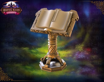 The Wizard's Spellbook Dice Tower | Fate's End | Tabletop Games