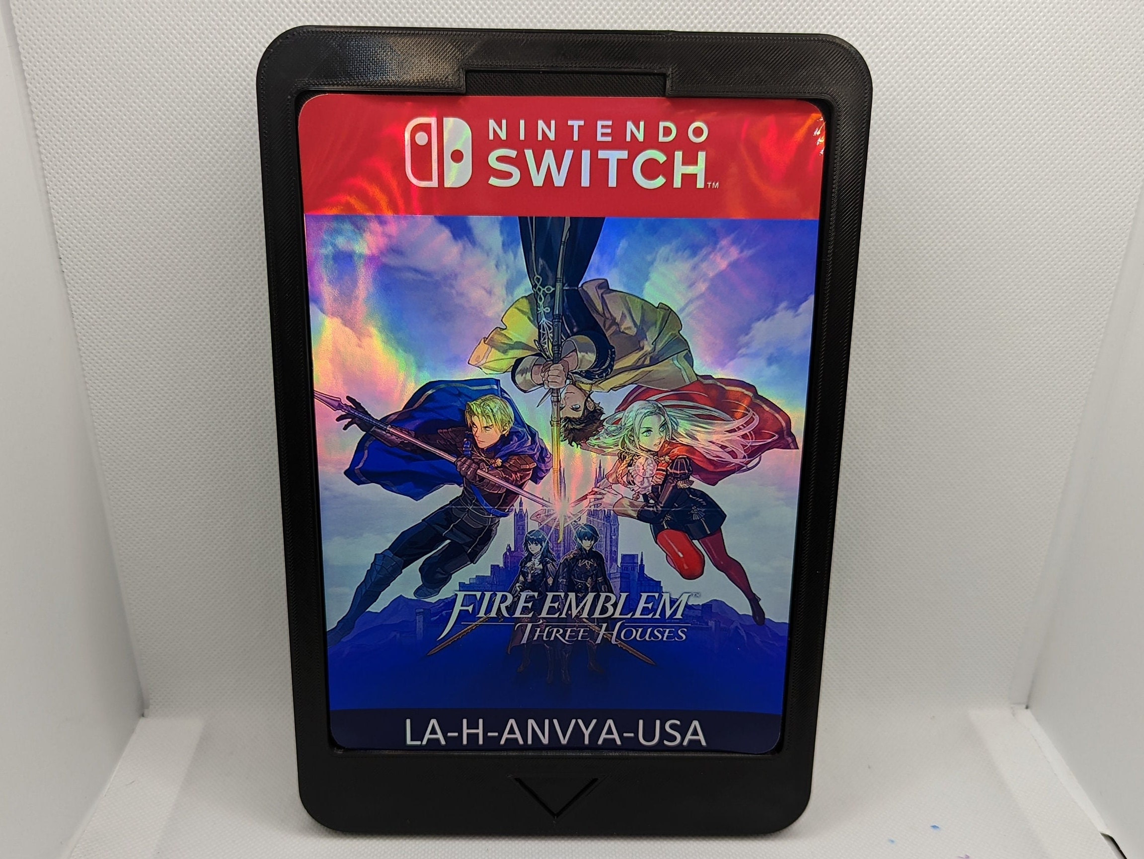 Giant Cartridge Houses Decoration Three Nintendo - Emblem Switch Etsy Fire