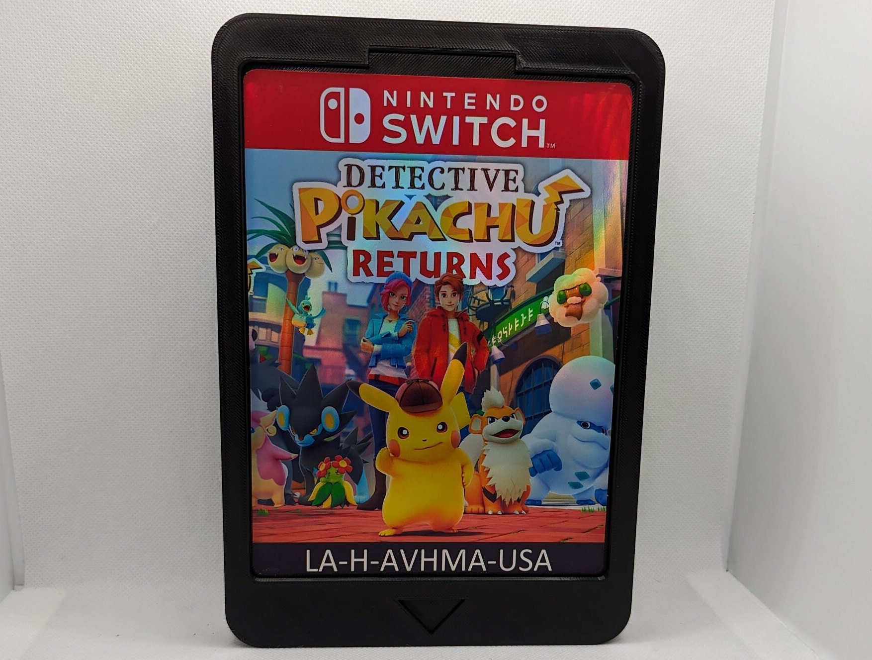 Pokémon Let's Go Pikachu Custom Nintendo Switch Boxart 