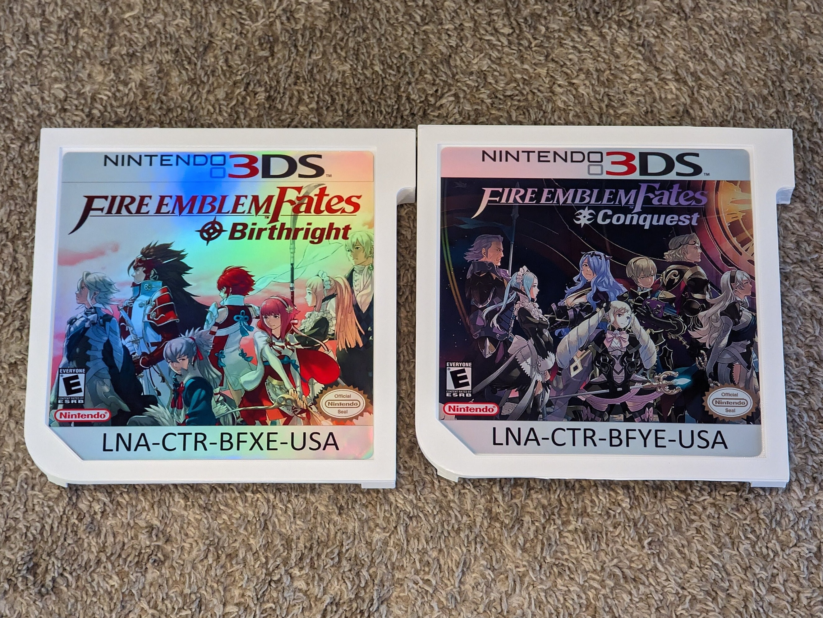 Nintendo 3DS Cartridge Fire Emblem Fates: Conquest Etsy Denmark