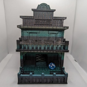 Zombie Ghost Town Dice Tower