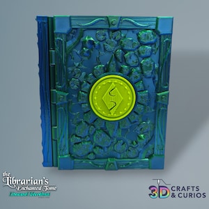 Lily Pond Spellbook for Card Game or Dice Storage