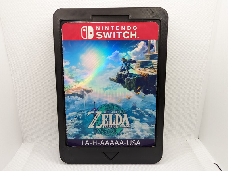 Giant Nintendo Switch Cartridge Legend of Zelda Tears of Etsy
