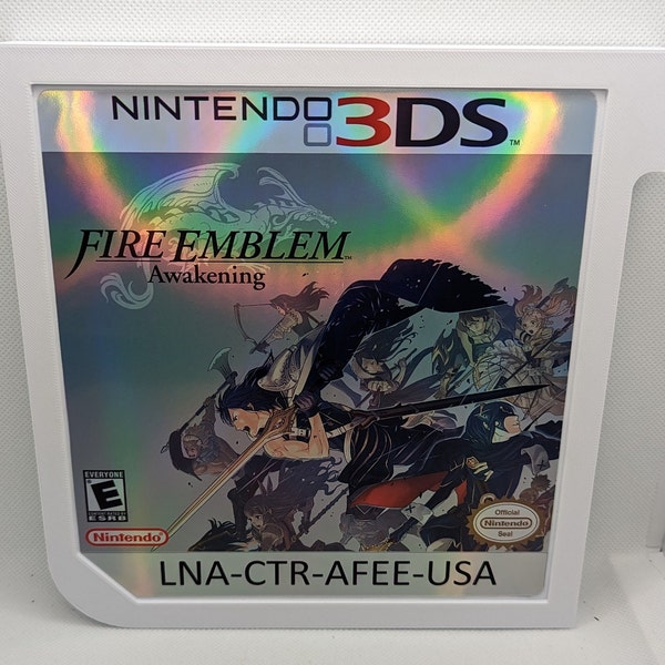 Giant Nintendo 3DS Cartridge Decoration - Fire Emblem Awakening