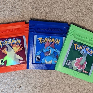 Pokemon Gold/silver/crystal: Johto Trainers & Starters Print