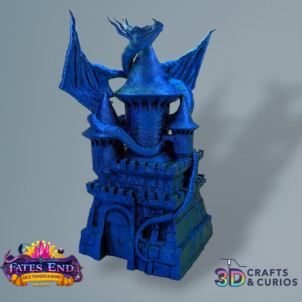 Dragon and Castle Coin Bank