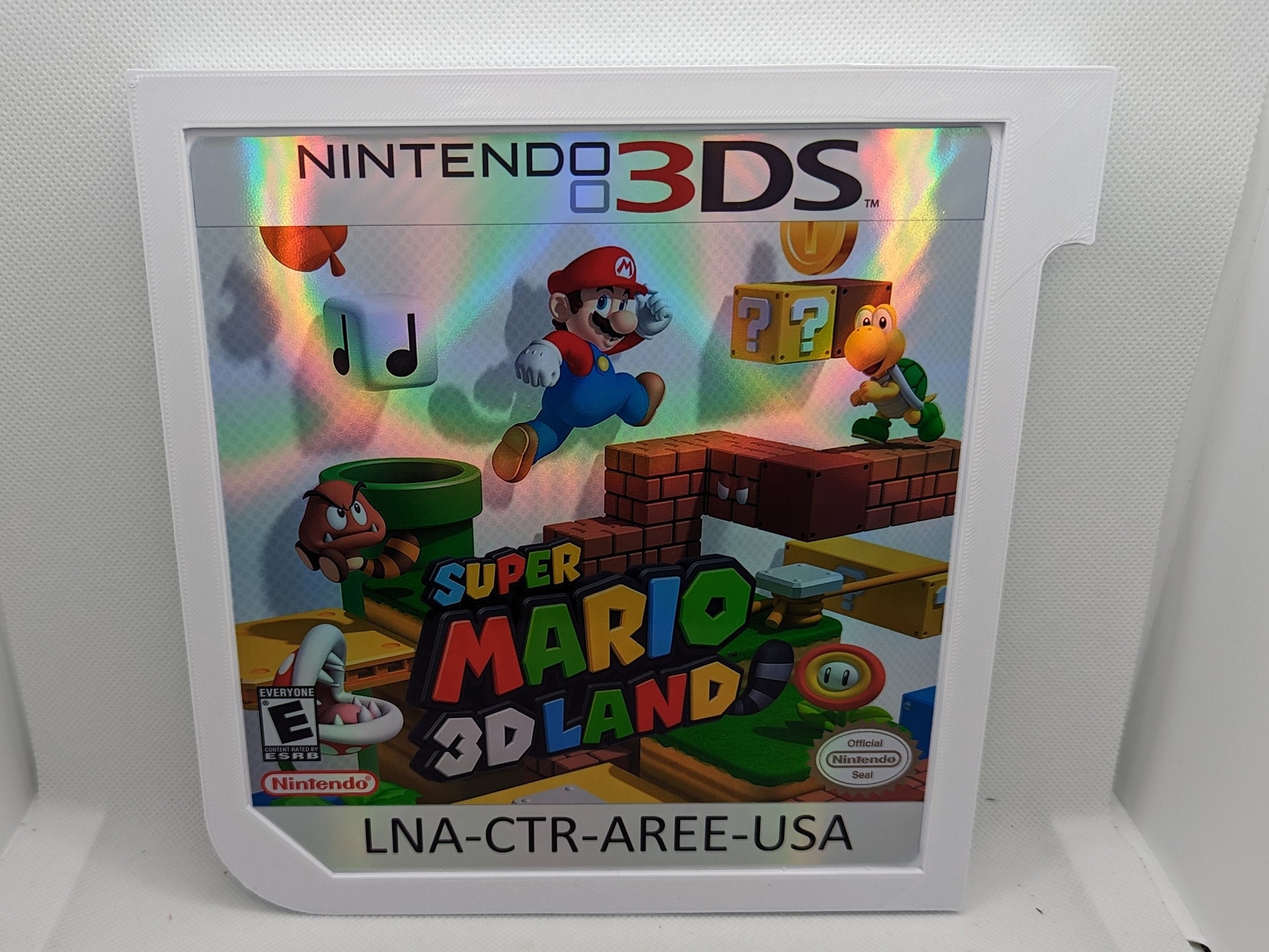 Giant Nintendo 3DS Cartridge Super Mario 3D Land Etsy