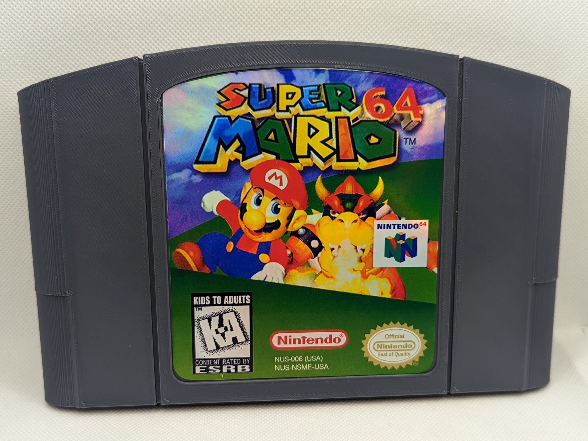 Super Mario 64: 3D Allstars (Holographic Cover Art Only) No Game Included