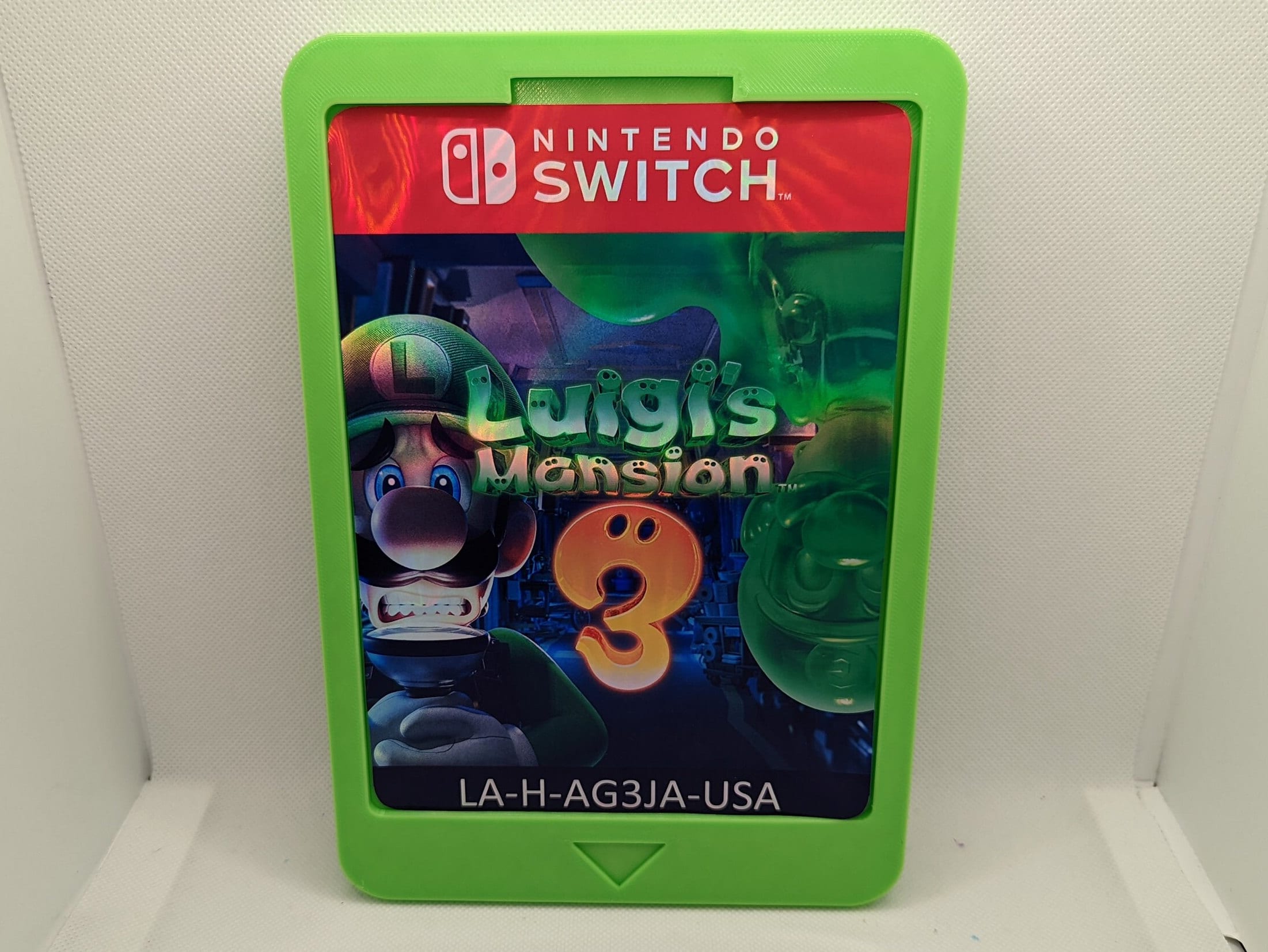 Luigi's Mansion 3 Cover Art & Replacement Case for Nintendo Switch